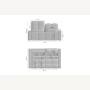 SOFA MAGNELIO PRESTIGE BL-C+2SE+BP-C